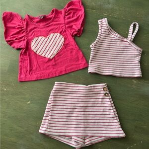 Vince Camuto T-Shirt, Tank & Skirt Set